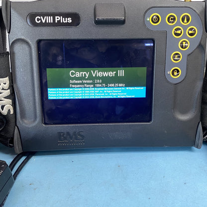 BMS CV-III-7 Handheld COFDM Microwave Receiver 1995-2496MHz 2GHz Used