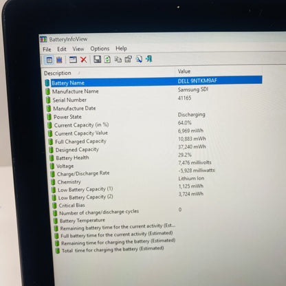 Dell Latitude 7200 2-in-1 i5 8GB 256GB SSD Touch FHD Win11 Tablet
