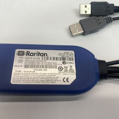 Raritan DKX3-108 KVM-over-IP Switch, Professional, 8 Port, USB, Ethernet
