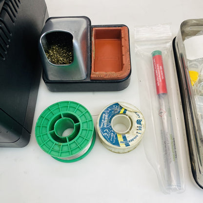 JBC DD-2B Dual-Station Digital Soldering & Desoldering Station Kit w/ Fume Fan