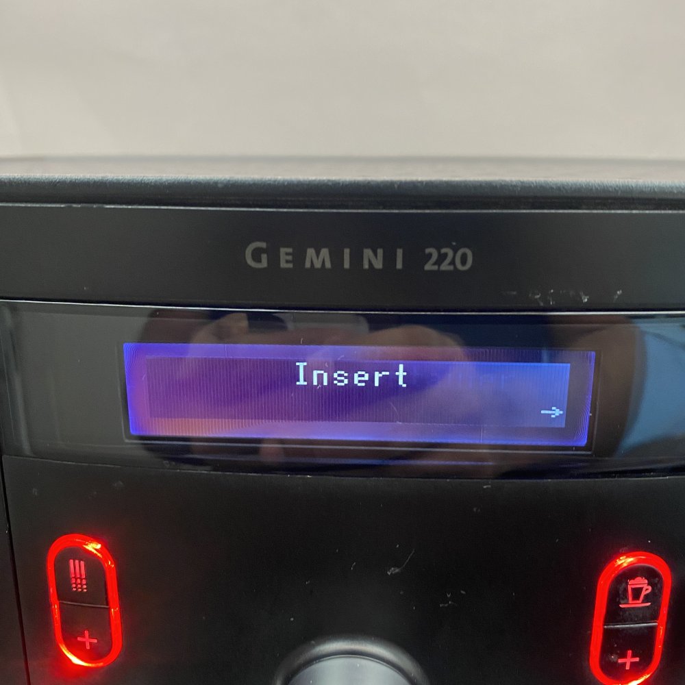 Professional Dual Head Capsule Espresso Machine Plumbed Nespresso Gemini 220