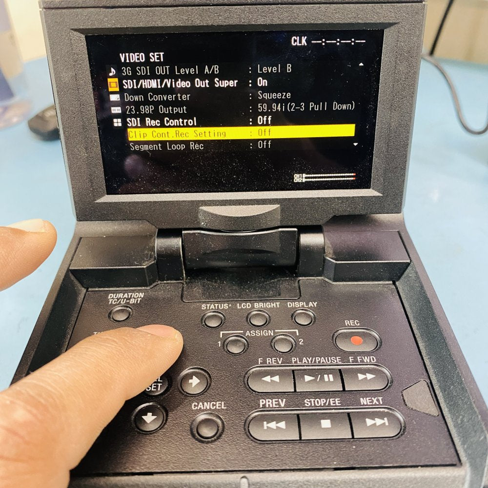 Sony PMW-RX50 4K XAVC XDCAM Portable Recorder SDI HDMI Dual Slot