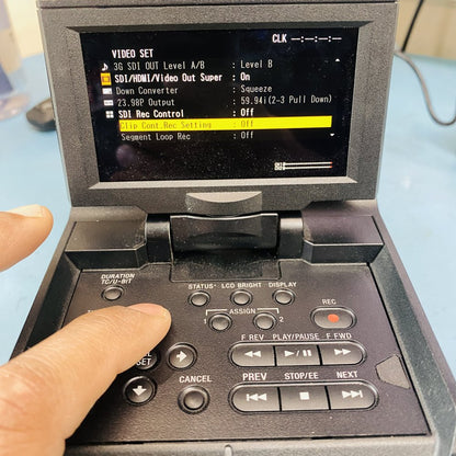 Sony PMW-RX50 4K XAVC XDCAM Portable Recorder SDI HDMI Dual Slot