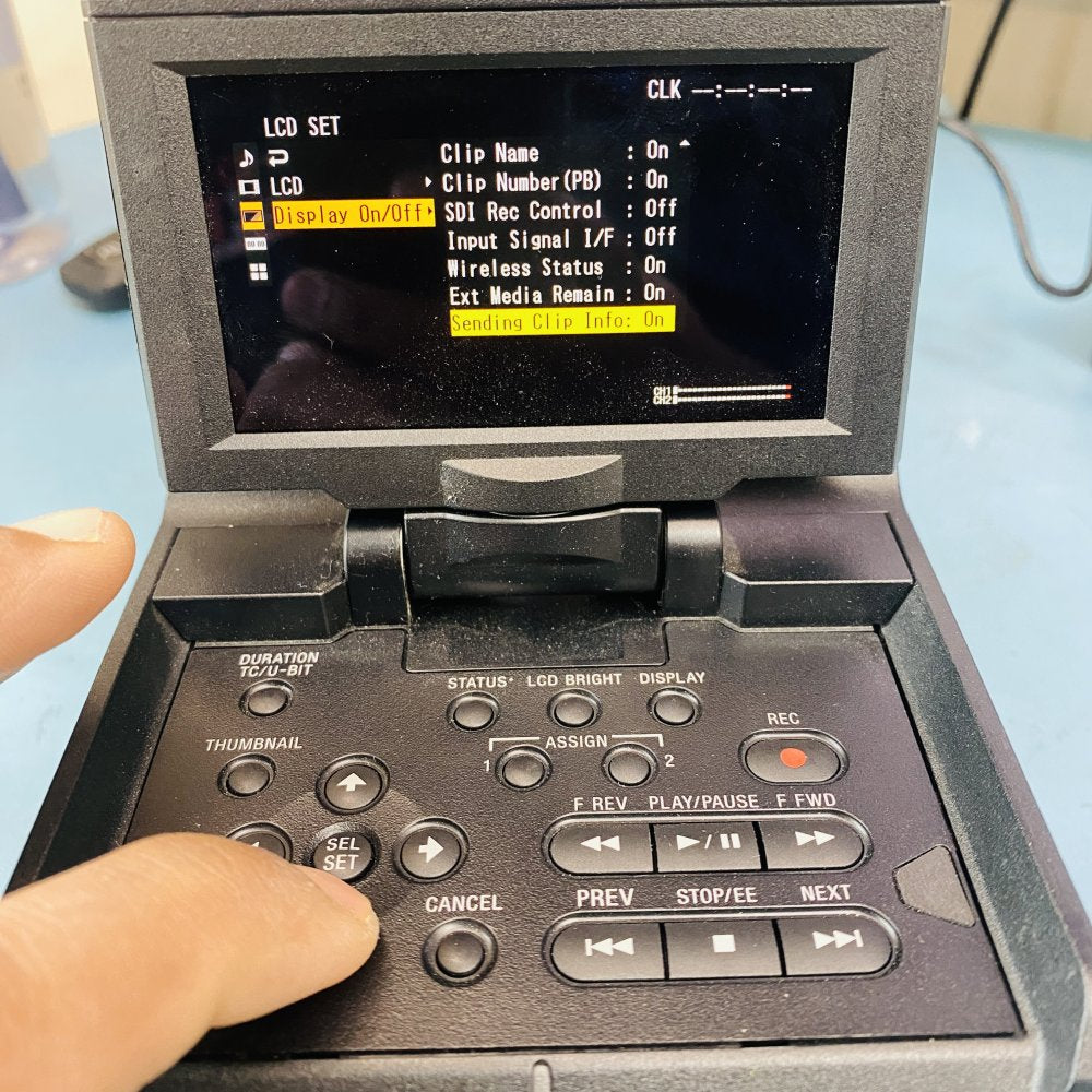 Sony PMW-RX50 4K XAVC XDCAM Portable Recorder SDI HDMI Dual Slot