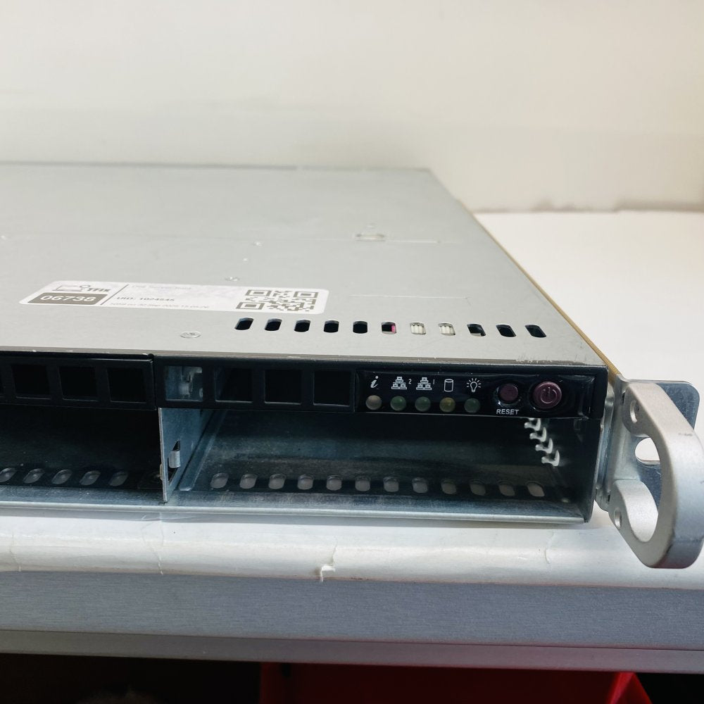 Supermicro X11SCL-F 1U Rackmount Server Chassis SAS SATA Hot Swap (No RAMs)