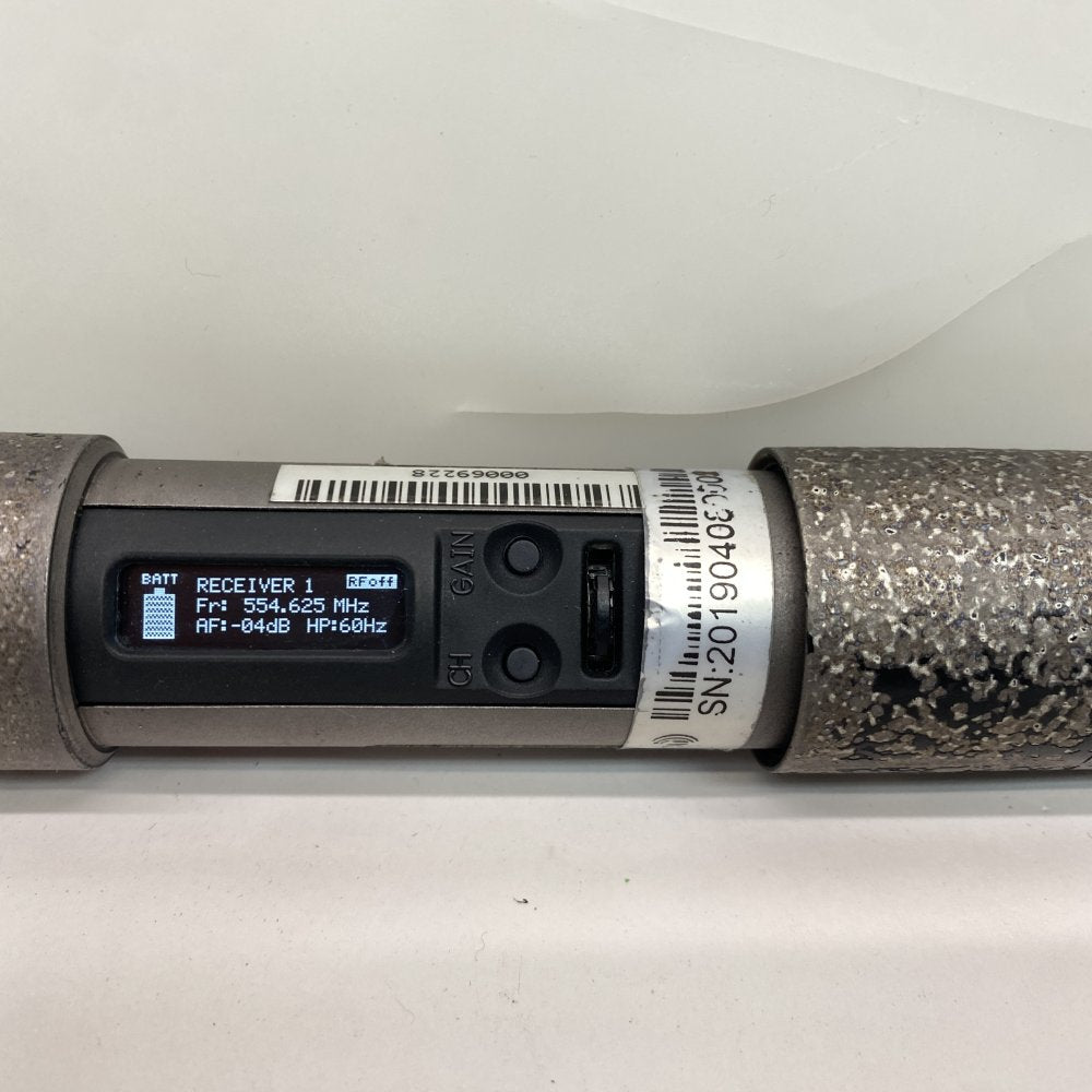 Wisycom MTH400 Handheld Wireless Microphone Transmitter 470-870MHz - Used