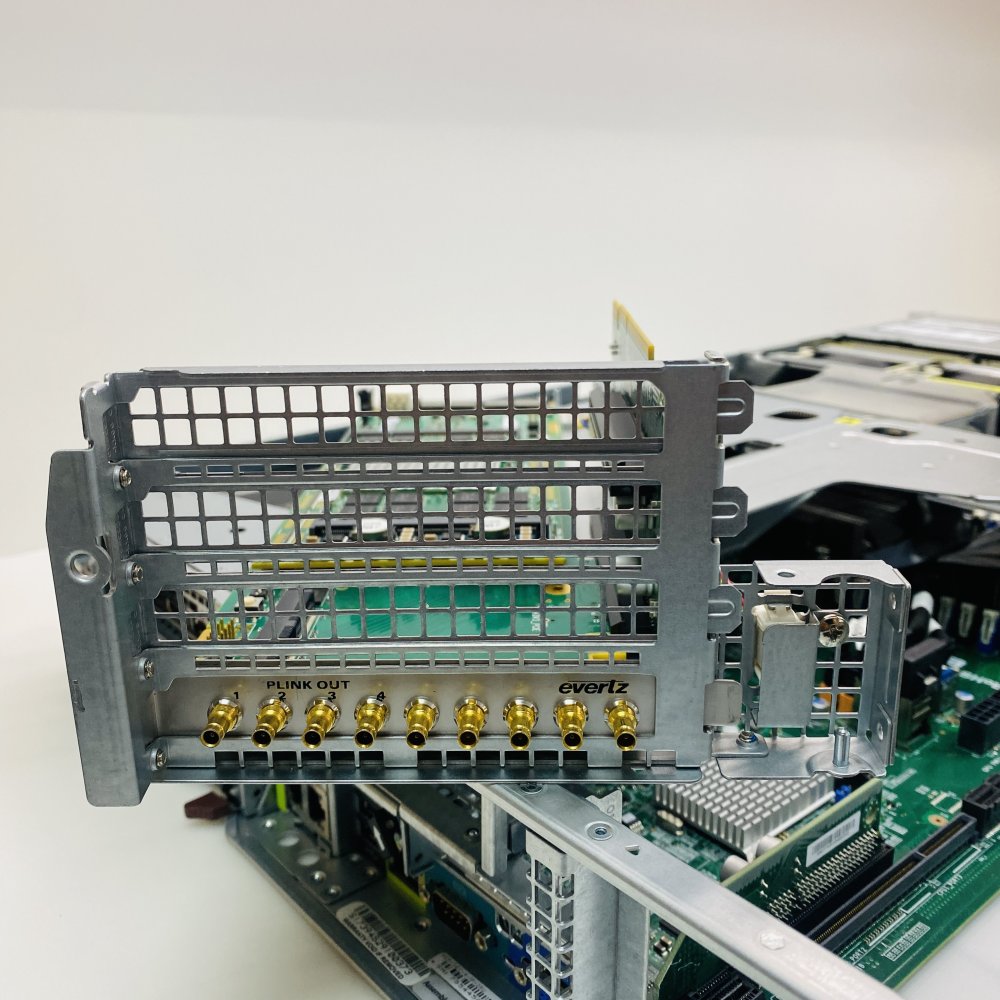 Evertz MVP-DEC-4-IP-2RU Decoder Server Dual Xeon 64GB RAM GTX1070 2U Supermicro