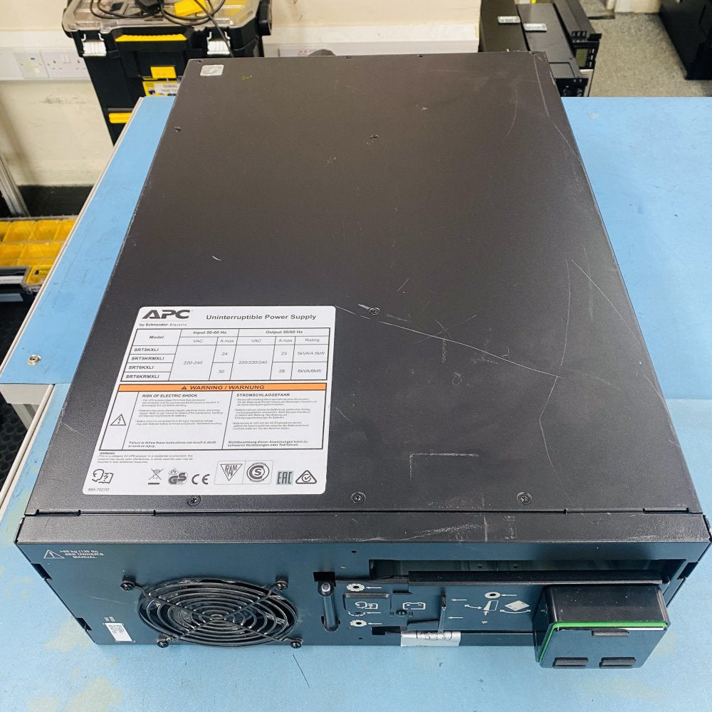 APC SRT6KRMXLI 6kVA Rack UPS 230VAC Sinewave IEC USB Ethernet