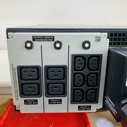 APC SRT6KRMXLI 6kVA Rack UPS 230VAC Sinewave IEC USB Ethernet