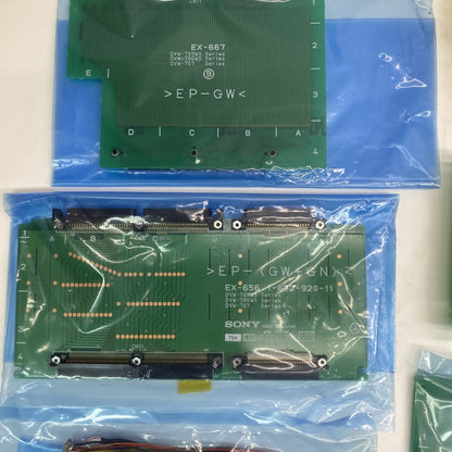 Broadcast Alignment Calibration Kit Digital Betacam Tapes PCBs Cables Sony