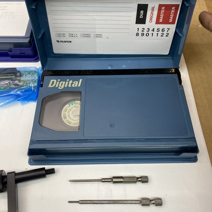 Broadcast Alignment Calibration Kit Digital Betacam Tapes PCBs Cables Sony