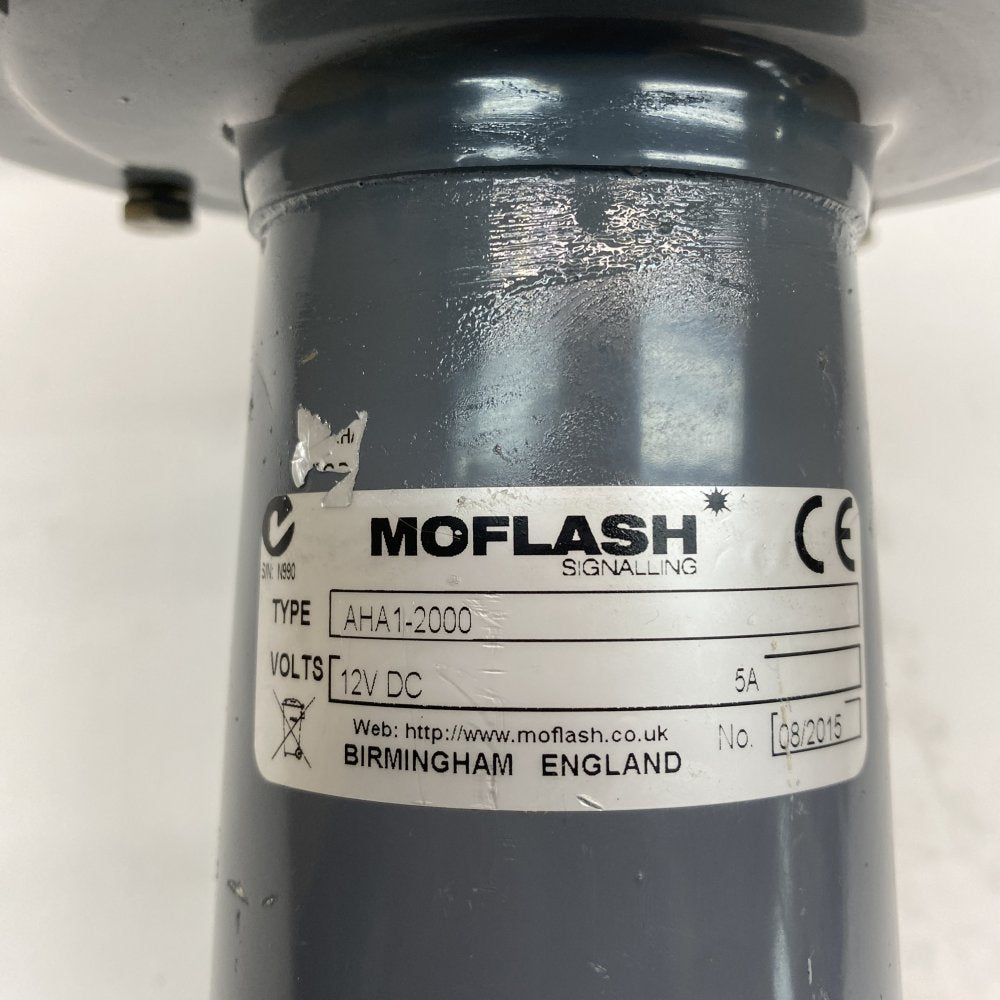MOFLASH AHA1-2000 High Decibel 12V DC 5A Industrial Siren Alarm New