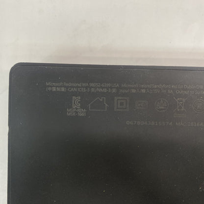 Microsoft Surface Dock 1661 USB Ethernet DisplayPort Audio Hub Black