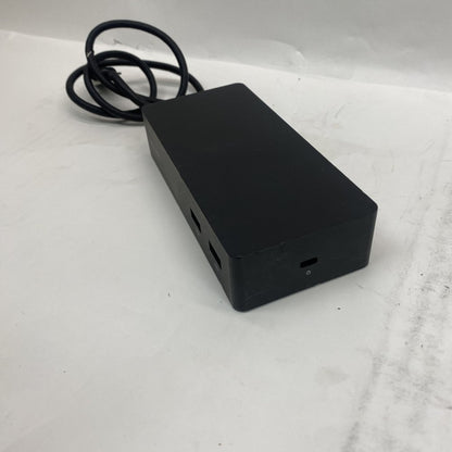 Microsoft Surface Dock 1661 USB Ethernet DisplayPort Audio Hub Black