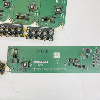 10 x Broadcast HD/SD Distribution Amplifier Leitch Harris HSE6800 1x8 SDI