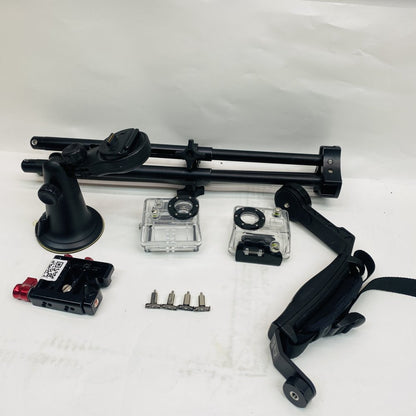Bundle GoPro DJI Zacuto Kit Suction Mount Tripod Waterproof Housing
