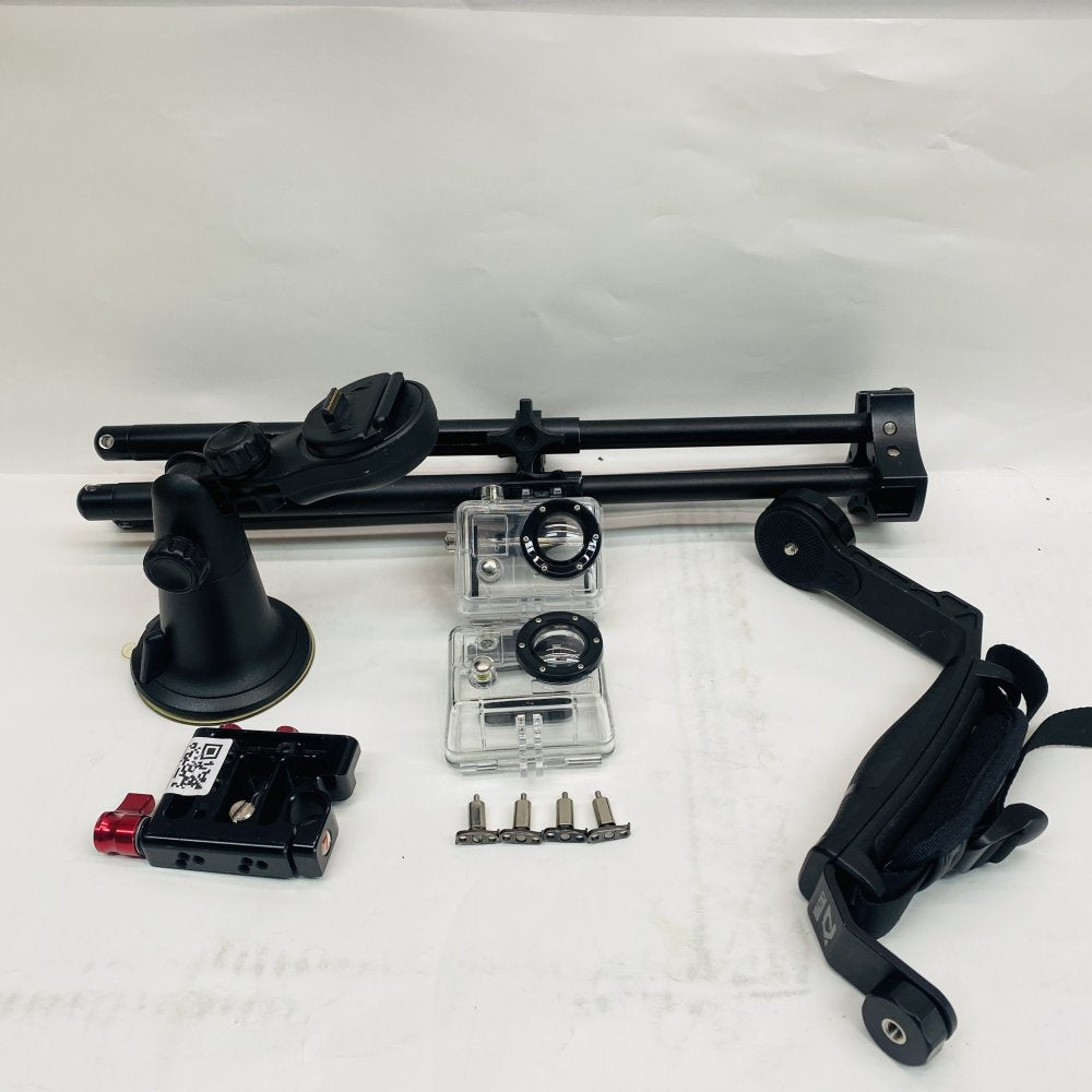 Bundle GoPro DJI Zacuto Kit Suction Mount Tripod Waterproof Housing