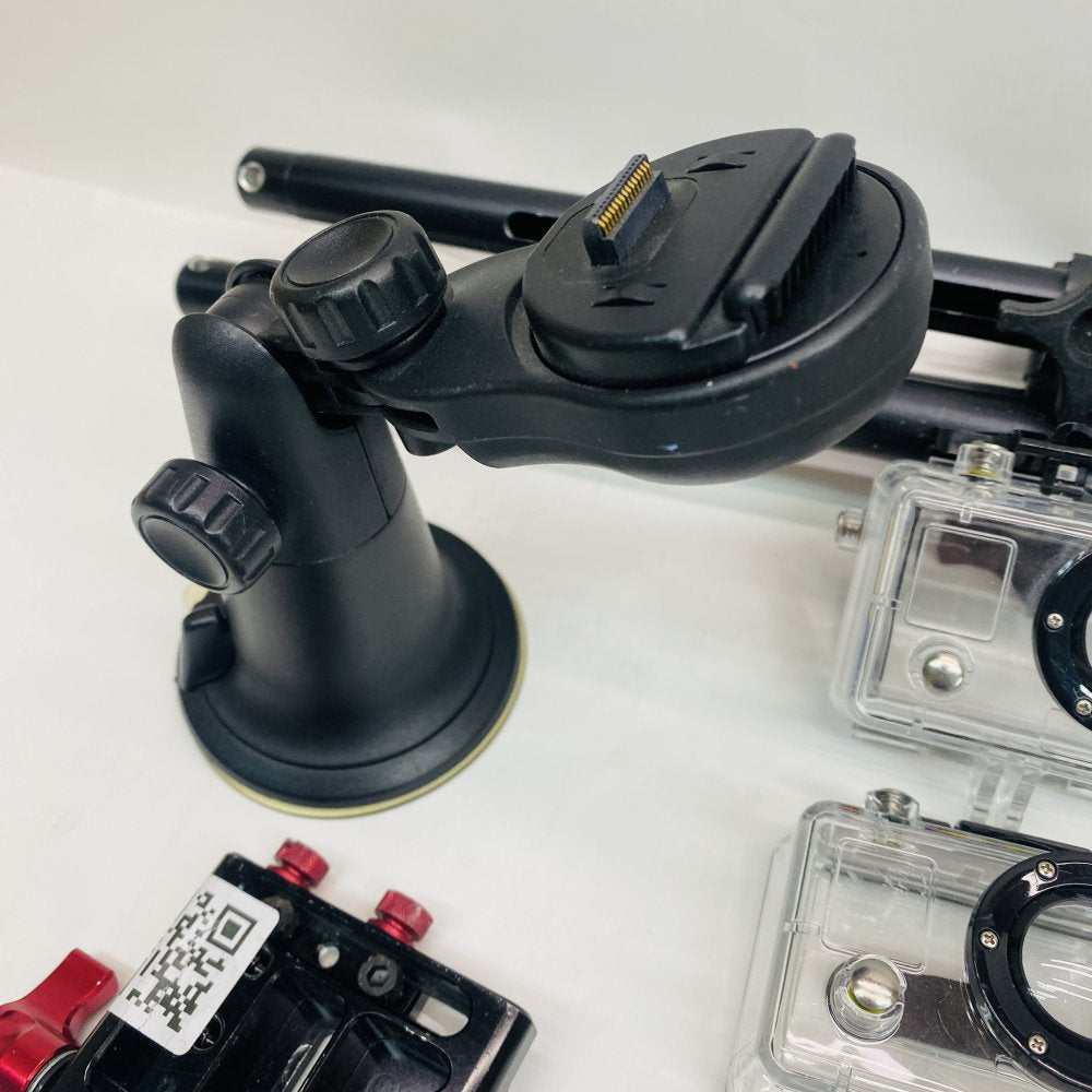 Bundle GoPro DJI Zacuto Kit Suction Mount Tripod Waterproof Housing