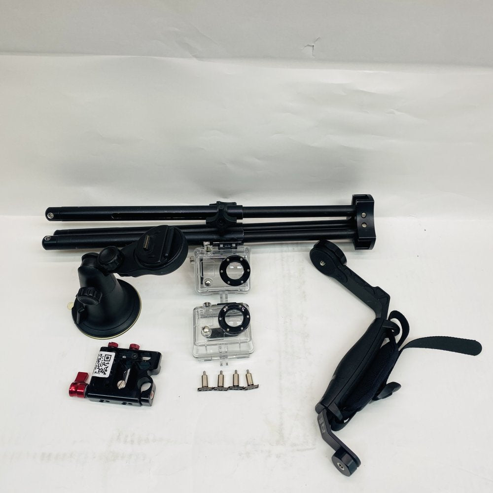 Bundle GoPro DJI Zacuto Kit Suction Mount Tripod Waterproof Housing