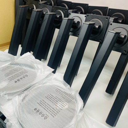 16 x Universal Adjustable VESA Monitor Stand, Dell HP Lenovo, Sturdy Metal