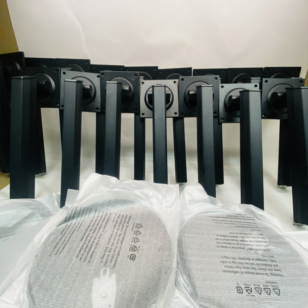 16 x Universal Adjustable VESA Monitor Stand, Dell HP Lenovo, Sturdy Metal