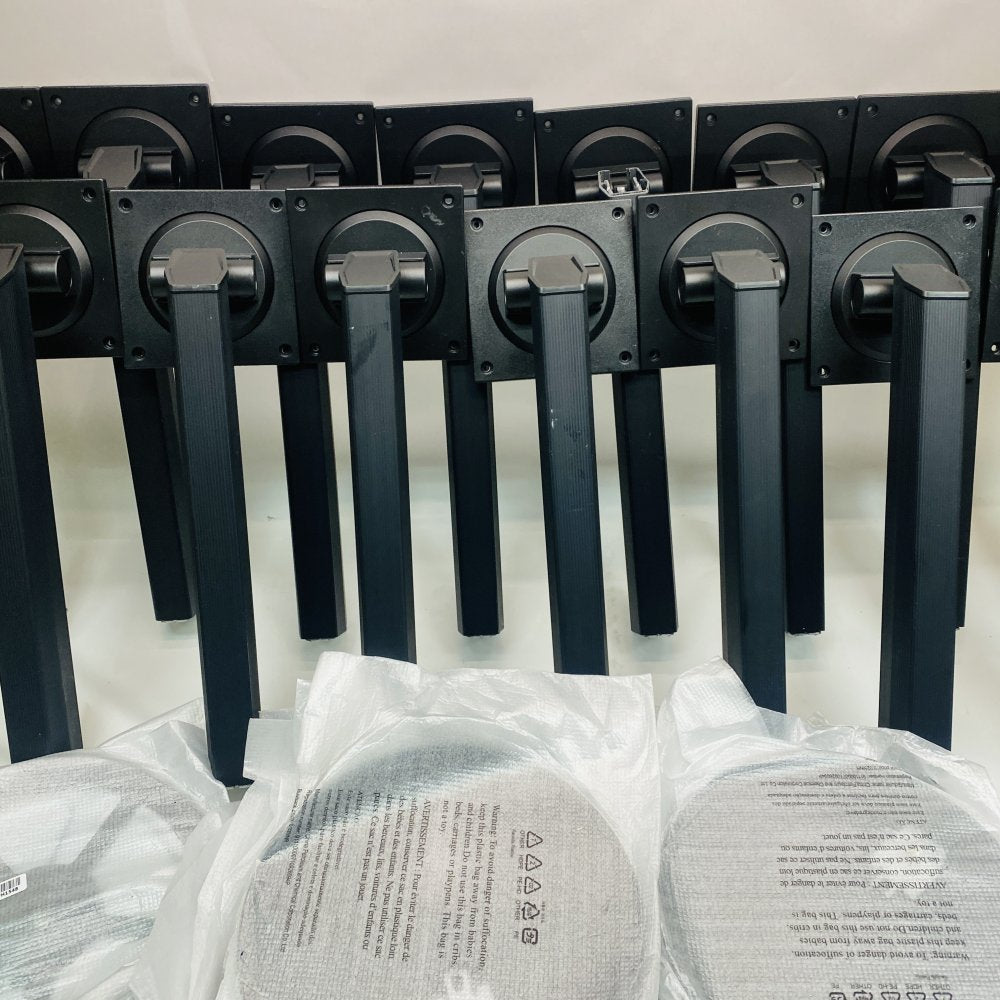 16 x Universal Adjustable VESA Monitor Stand, Dell HP Lenovo, Sturdy Metal