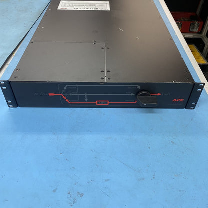 APC SBP6KRMI2U Rack-mount 220-240V Bypass Panel IEC Outlets IT Use
