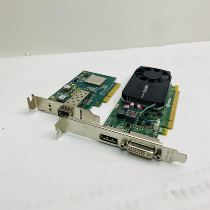 Professional 10GbE SFP+ PCIe Myricom 05-04218 plus NVIDIA Quadro PCIe DVI DP
