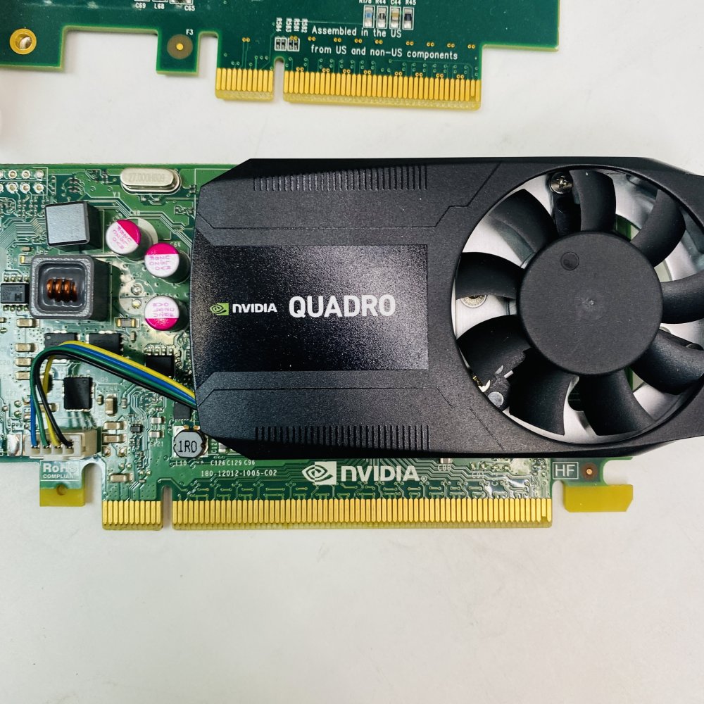 Professional 10GbE SFP+ PCIe Myricom 05-04218 plus NVIDIA Quadro PCIe DVI DP