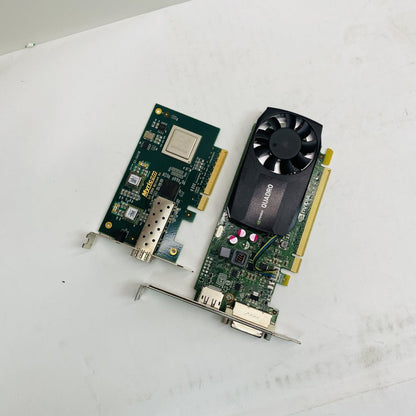 Professional 10GbE SFP+ PCIe Myricom 05-04218 plus NVIDIA Quadro PCIe DVI DP