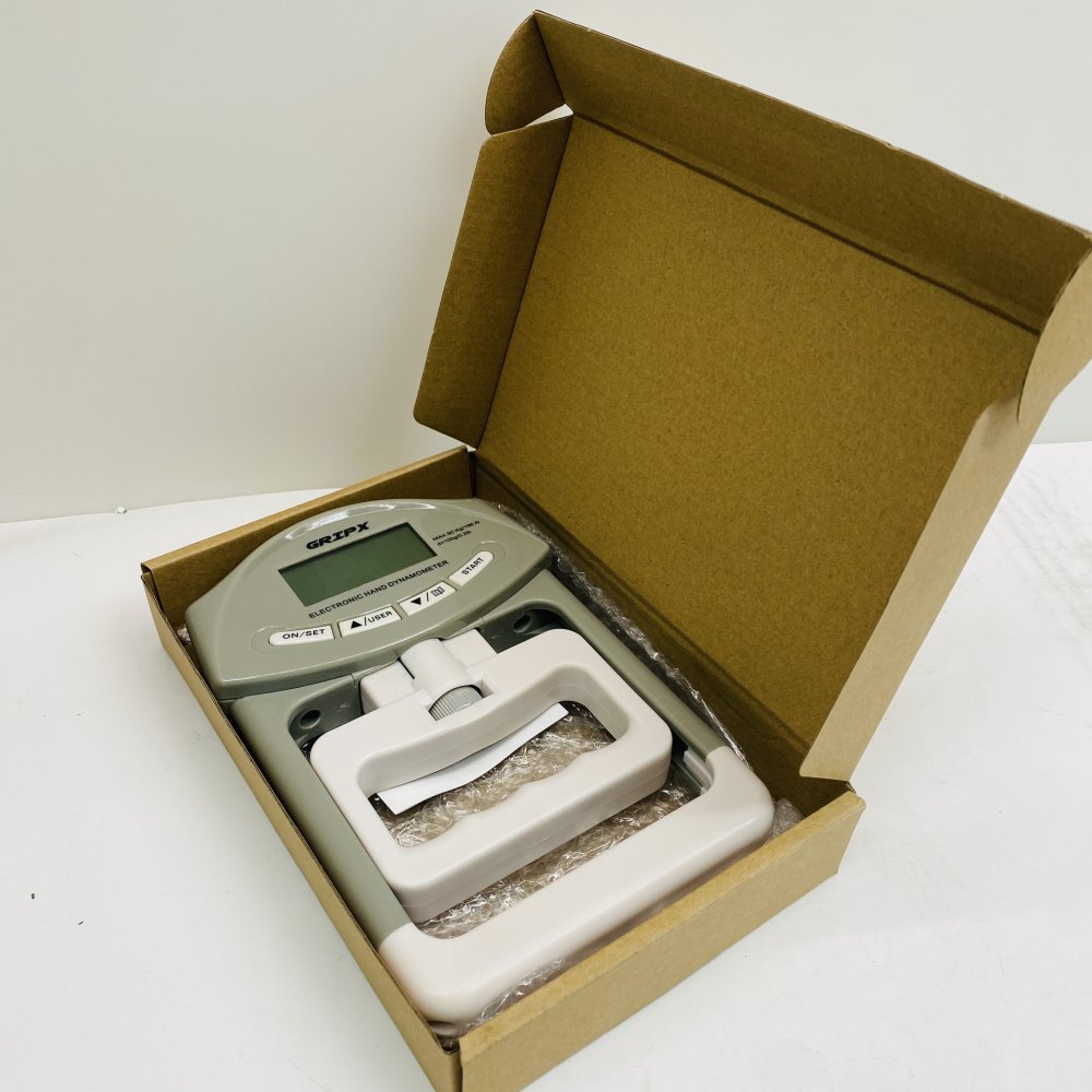 Medical Grip Strength Meter GripX Digital LCD Adjustable Handle 90kg