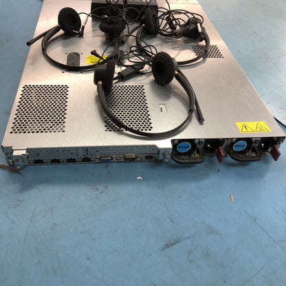 HP DL360 G7 Server Dual Xeon E5630 49GB RAM 8x146GB HDD + EXFO + Headsets