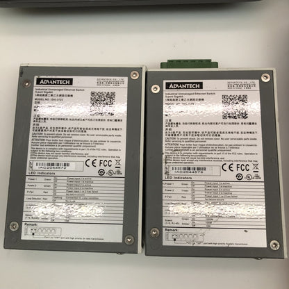 2x Advantech EKI-3725 Ethernet Switch + 3x Cisco CP-7832 IP Conference Phones