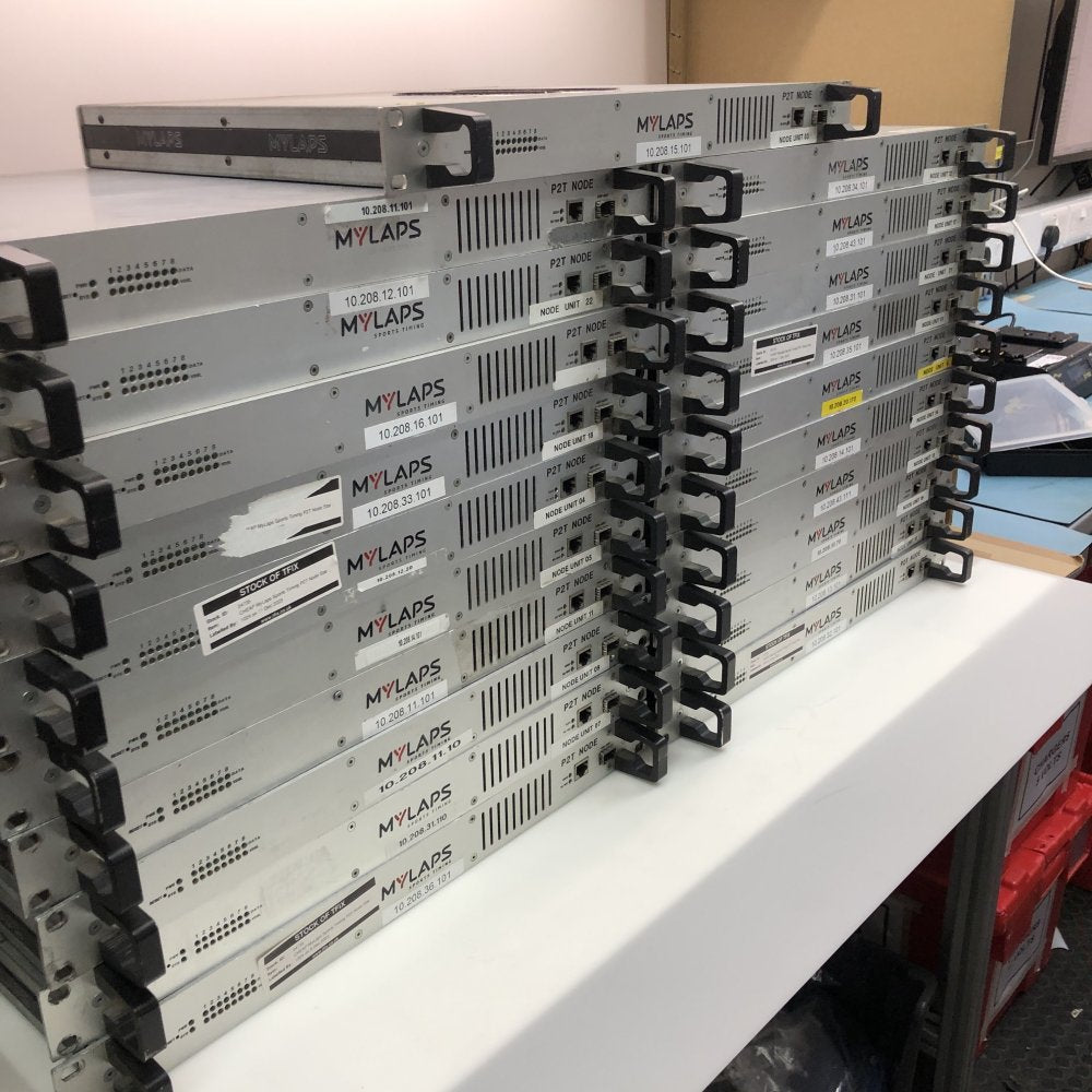 22 x Professional Timing Camera Controller MyLaps P2T Ethernet Dutch Tech