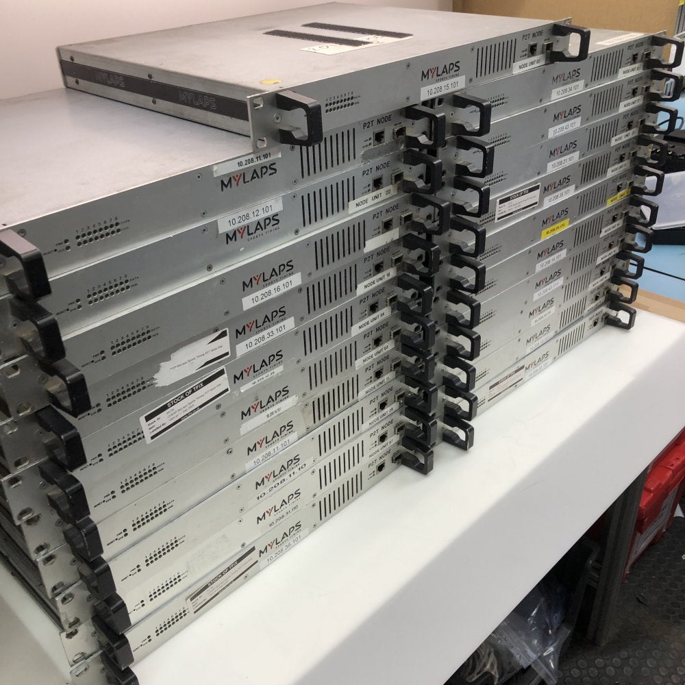 22 x Professional Timing Camera Controller MyLaps P2T Ethernet Dutch Tech