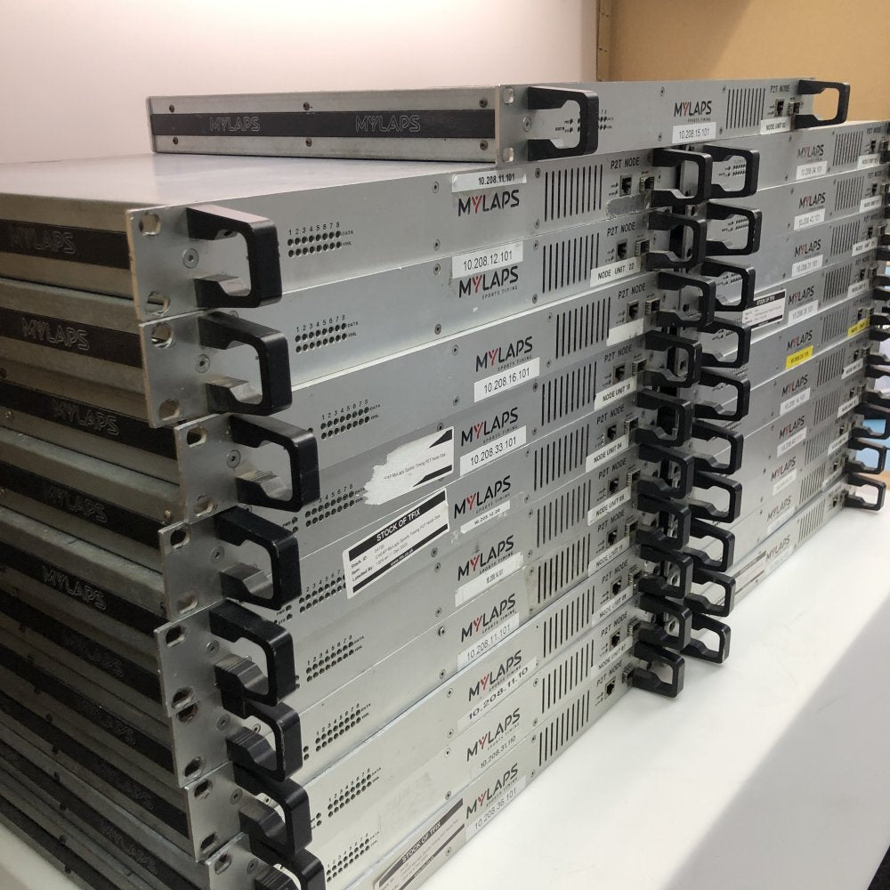 22 x Professional Timing Camera Controller MyLaps P2T Ethernet Dutch Tech