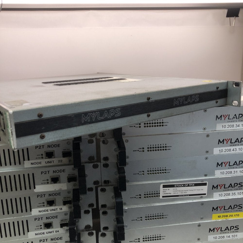 22 x Professional Timing Camera Controller MyLaps P2T Ethernet Dutch Tech