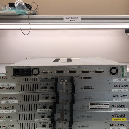 22 x Professional Timing Camera Controller MyLaps P2T Ethernet Dutch Tech