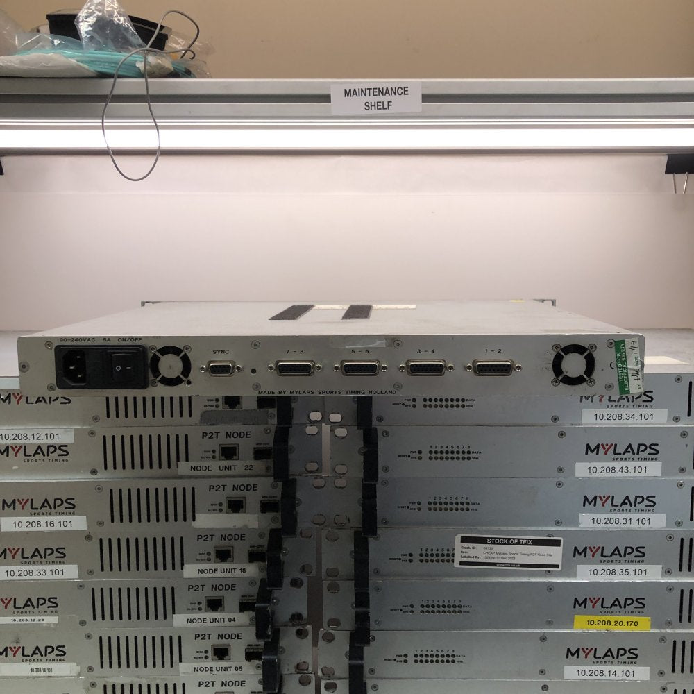 22 x Professional Timing Camera Controller MyLaps P2T Ethernet Dutch Tech