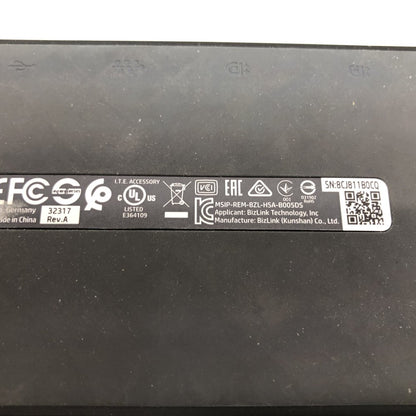 HP HSA-B0005S Dual 4K USB-C Docking Station Ethernet Portable Black