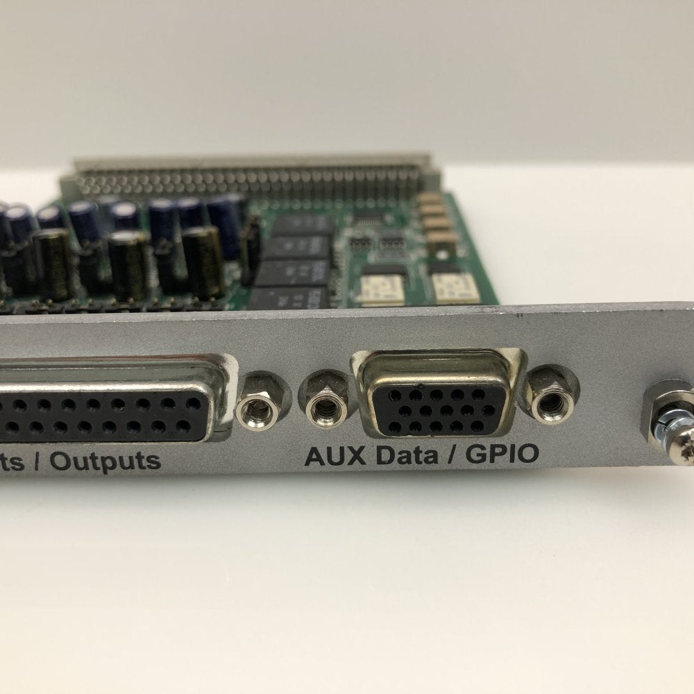 AoIP Audio I/O Card DB25 DB9 GPIO Networking High-Quality IP