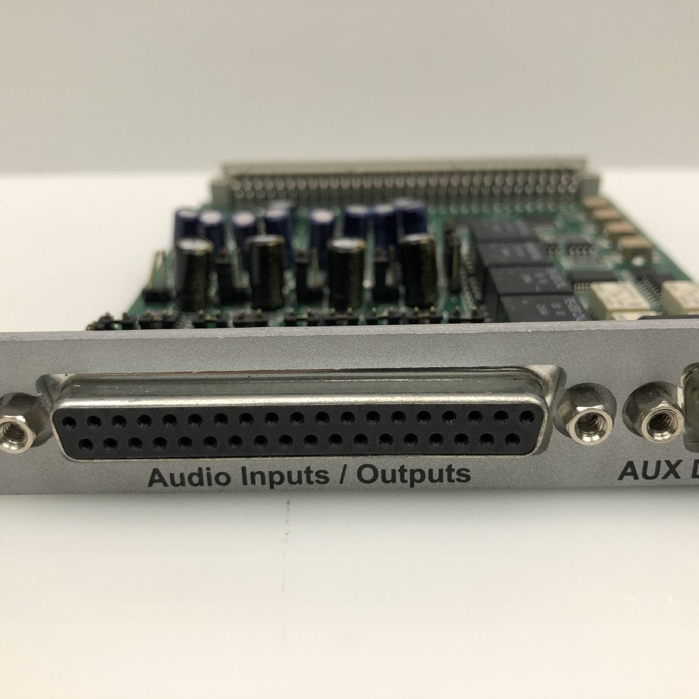 AoIP Audio I/O Card DB25 DB9 GPIO Networking High-Quality IP