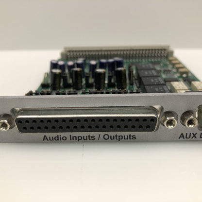 AoIP Audio I/O Card DB25 DB9 GPIO Networking High-Quality IP