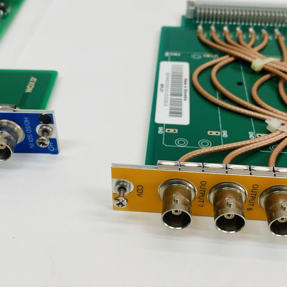 Axon BHX01A HES AES/EBU Broadcast SDI Audio Embedder Shuffler Panel