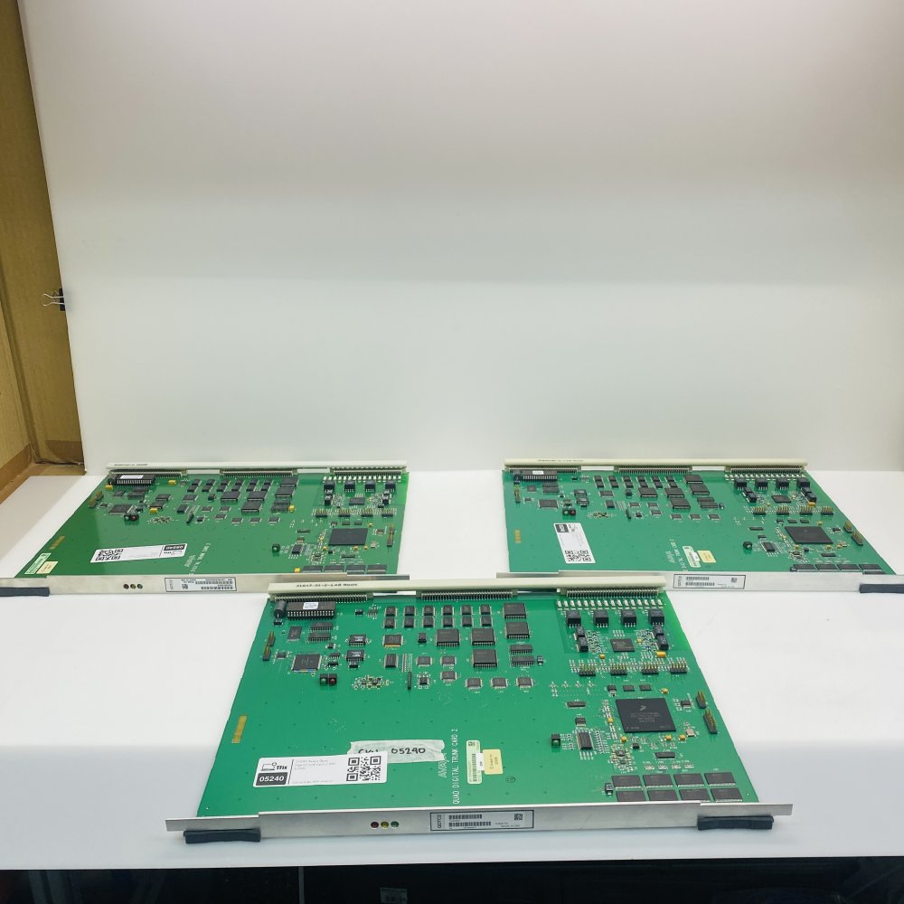 3 x Professional Quad Interface Avaya QDTC2 Digital Trunk Card Telecom