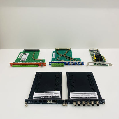 Broadcast SDI & Audio Module Bundle – CHARA SX-PD-A, ADC24, HEBIHAS, Adaptec