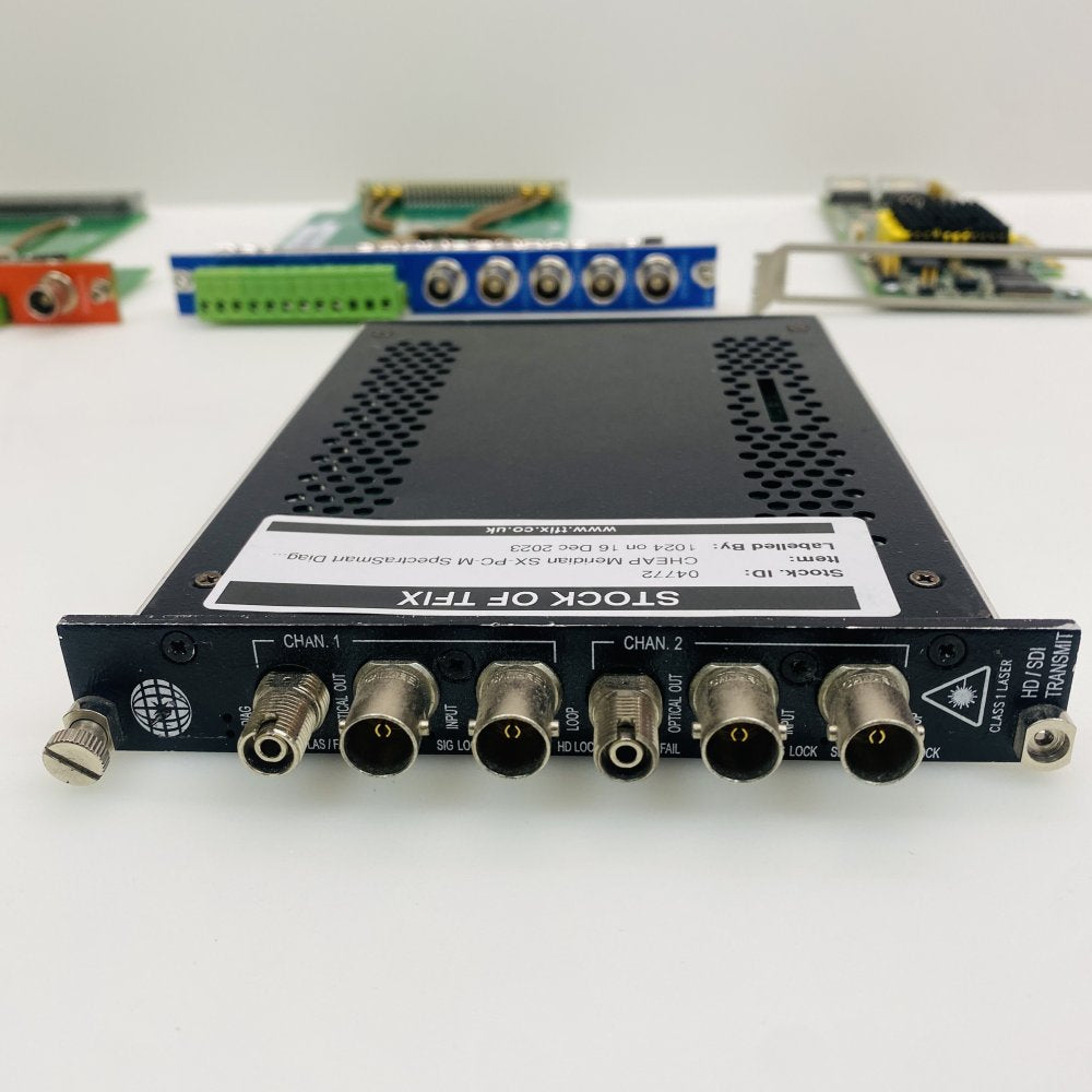 Broadcast SDI & Audio Module Bundle – CHARA SX-PD-A, ADC24, HEBIHAS, Adaptec