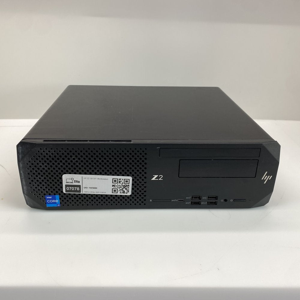 HP Z2 G8 SFF i7-11700 32GB 477GB SSD T1000 4GB Compact Workstation