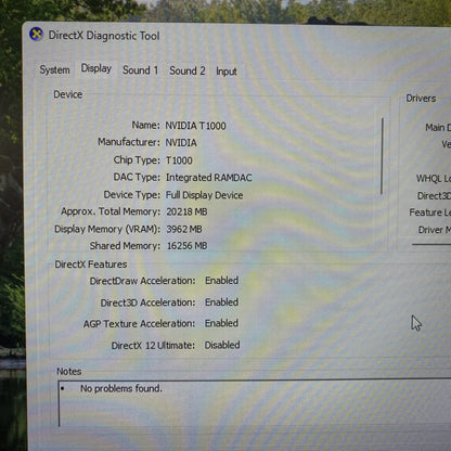 Professional Workstation SFF i7-11700 32GB 477GB SSD T1000 4GB DP HP Z2 G8
