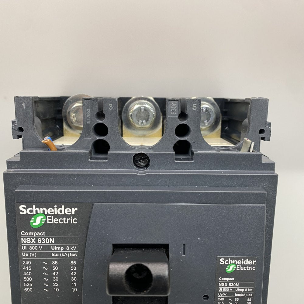 Schneider Electric Micrologic NSX630N 630A 3P Industrial MCCB LCD Meter